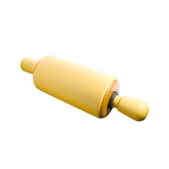 a 3D icon render rolling pin