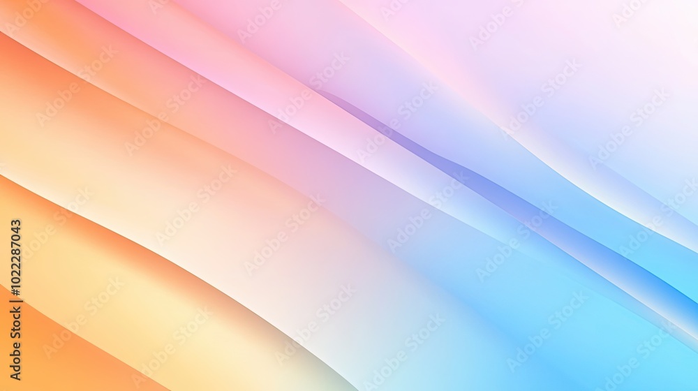 Poster a diagonal rainbow gradient background with vibrant hues, offering a dynamic and modern look for dig