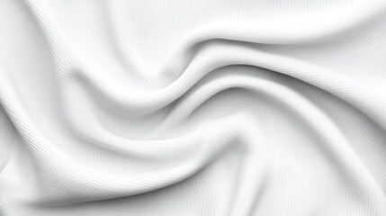 Fototapeta premium A grey fabric texture background with visible threads and soft texture, creating a cozy and tactile visual.