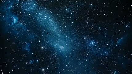 Naklejka premium 綺麗な星空の背景