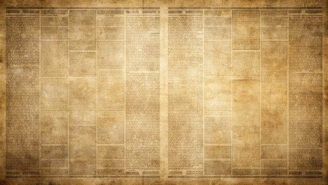Vintage newspaper advertising layout with weathered paper background, old, newspaper, vintage, advertising, layout, weathered
