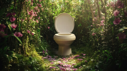 World Toilet Day. cleaning toilets. dirty toilet