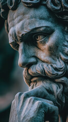 World Philosophy Day. the philosopher reflects. The ancient philosopher