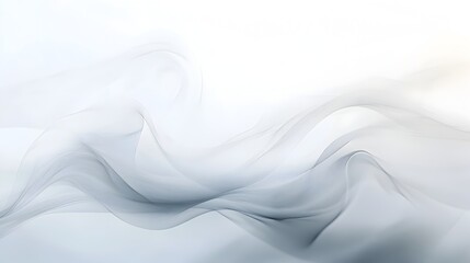 Obraz premium Soothing and Elegant Abstract Gradient Background with Smooth Transitions of Soft Gray and White Tones Creating a Serene and Tranquil Atmosphere Perfect for Digital Wallpapers Backdrops