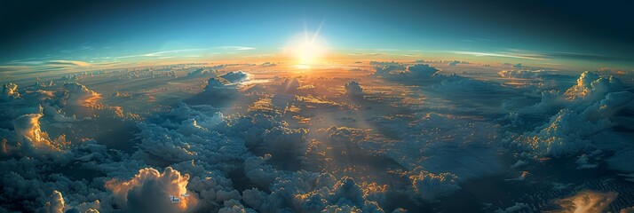 Obraz premium Promote renewable energy wideangle shots showcase clean tech's potential shaping sustainable future