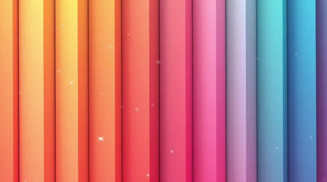 Gradient background with colorful stripes