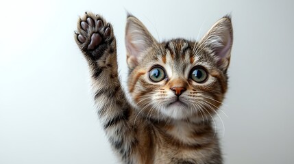 Obraz premium close up portrait of a cat