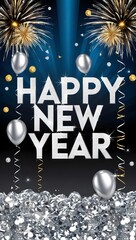 new year back ground