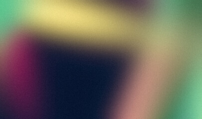 Yellow green blue abstract glowing colors grainy backdrop design, Vibrant soft gradient noisy texture with smooth, bright, glowing, shiny colours banner and poster