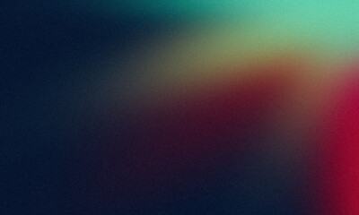 Red green blue abstract glowing colors grainy backdrop design, Vibrant soft gradient noisy texture with smooth, bright, glowing, shiny colours banner and poster