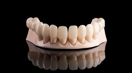 Fototapeta premium Perfect Smile: Full Arch Dental Model 
