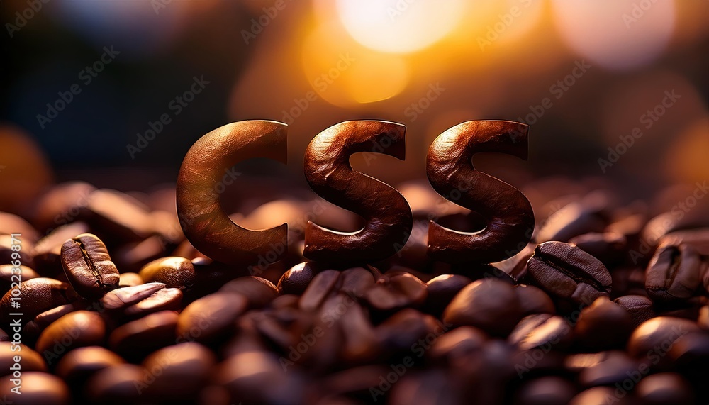 Aufkleber coffee-themed creative coding with css