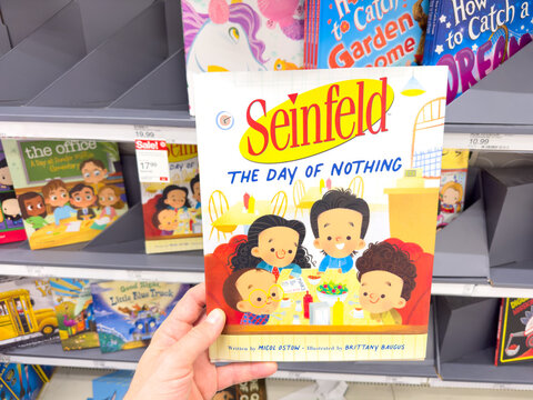 Seinfeld The Day of Nothing book for kids.