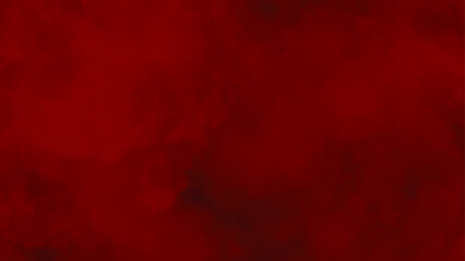 Dark red grunge background. Watercolor painted red background with a vintage paint splash pattern, Abstract dark red watercolor background. Watercolor paint splash vector background.