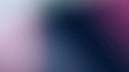 Purple blue abstract smooth teal, summer poster design. Vibrant grainy gradient with soft colours, bright, shine, glow, noise texture effect banner and poster
