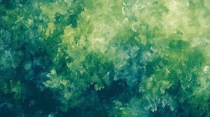 Fototapeta premium Serene Watercolor Abstract Background in Green and Blue Tones for Presentations and Advertising