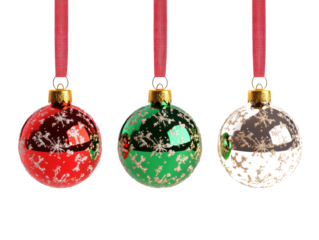 Festive christmas ornament collection for holiday decoration and design projects