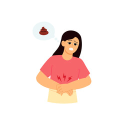 Hyperthyroidism Symptoms Illustration Diarrhea