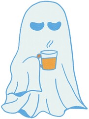 Halloween ghost so cute	