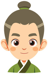 Traditional Chinese Avatar Illustration