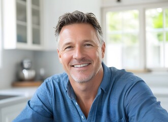 portrait of a smiling man