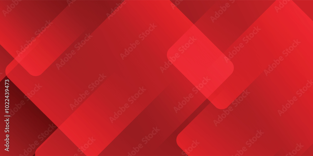 Poster red abstract background. dynamic shapes composition. modern vector