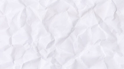 Obraz premium white crumpled paper texture