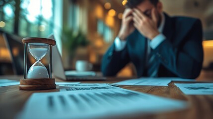 Time is Running Out for Businessman.