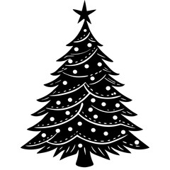 christmas tree vector
