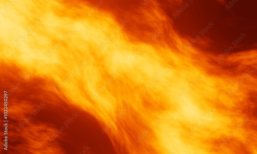 Canvas Prints Abstract flame. Fire illustrated background