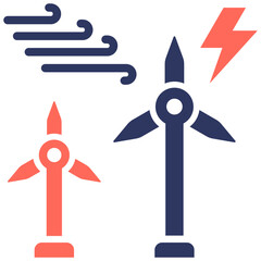 Wind Energy Icon