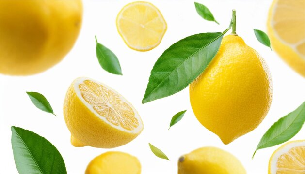 レモン　檸檬　果物　フルーツ　背景　壁紙