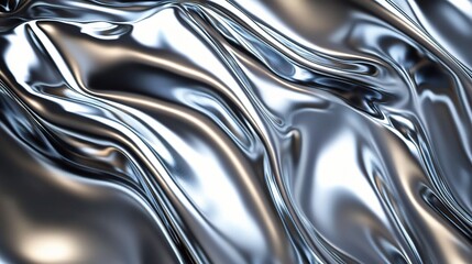 Shiny Metallic Fabric Texture for Backgrounds