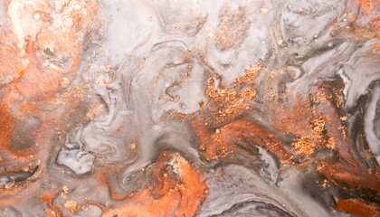 Naklejka premium copper, silver, mixed, sand, wind ripple, ripple, wave, moving, melting, wall, floor, texture, circle, glowing, shining