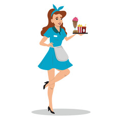 girls and women in various situations