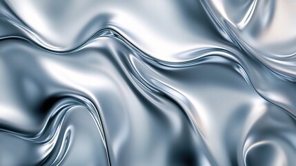 Smooth Metallic Fabric Texture Background