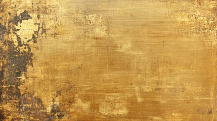 Obraz premium Vintage gold background with a slightly weathered texture, offering a warm, antique feel for classic designs