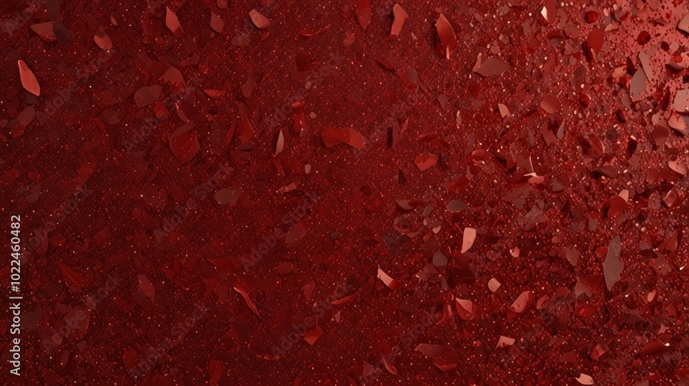 Poster red particle texture