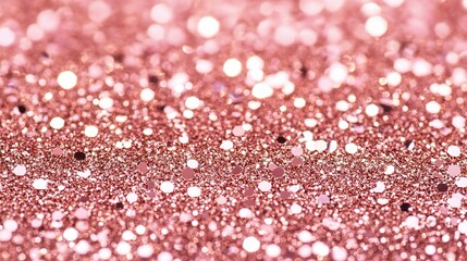Shimmering Pink Glitter Background for Design Projects