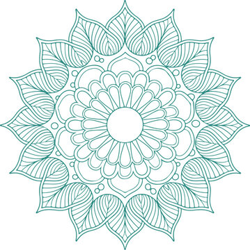 Flower ornament luxury mandala pattern designs 