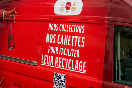 France, 22 May 2024 : Nous collectons nos canettes pour faciliter leur recyclage initiative 2024.