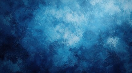 Fototapeta premium Blue Abstract Texture with Soft Brush Stroke Effects