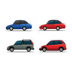 Fototapeta premium car auto icon, vector