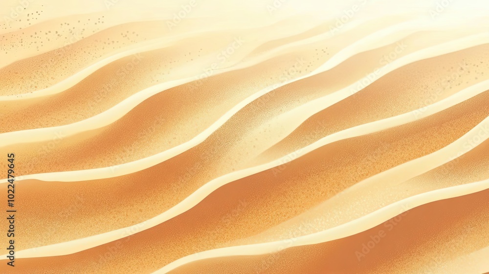 Poster abstract sand dune pattern with subtle light and shadow