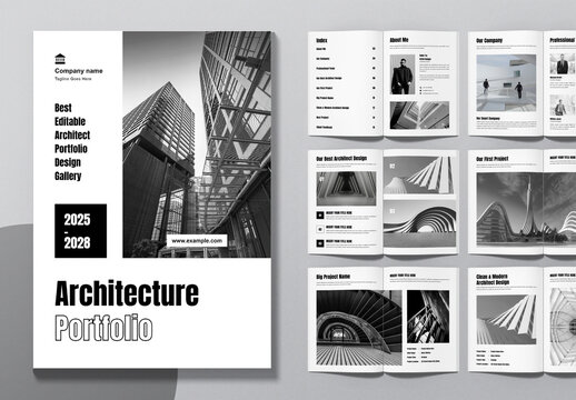 Architecture Portfolio Design Layout