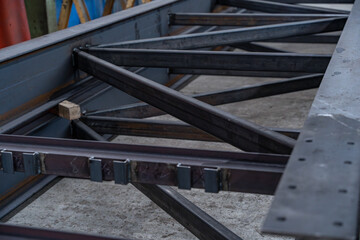 Pièce de métal dans un atelier