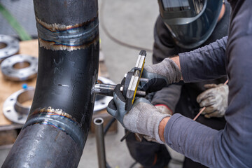 Tuyaux de canalisation en préparation