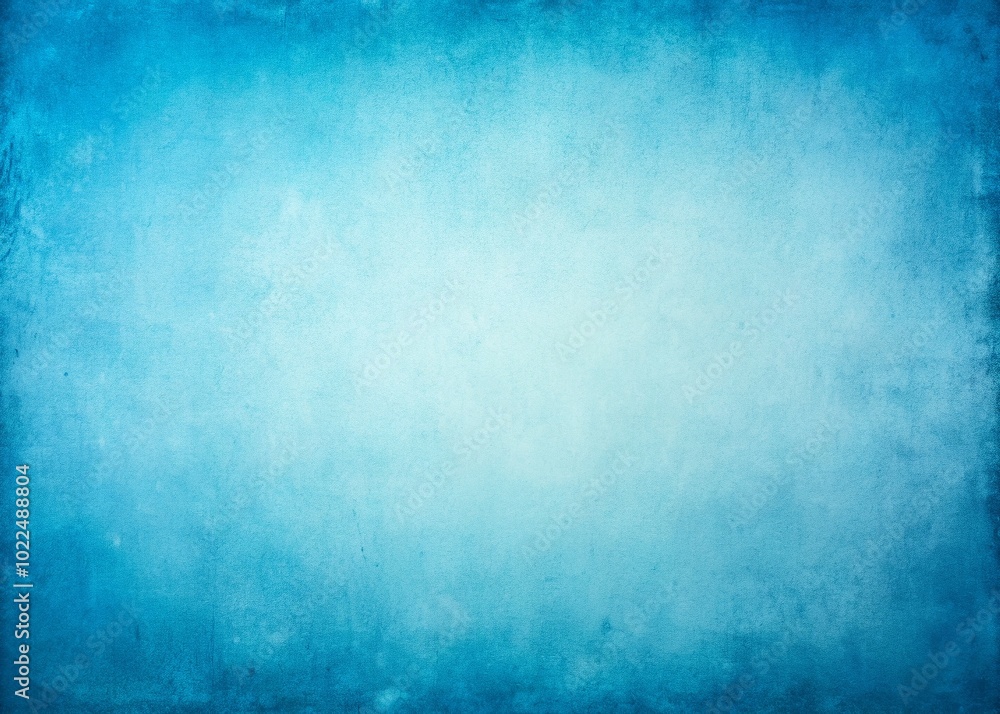 Poster vintage blue gradient background for web design - smooth and simple template