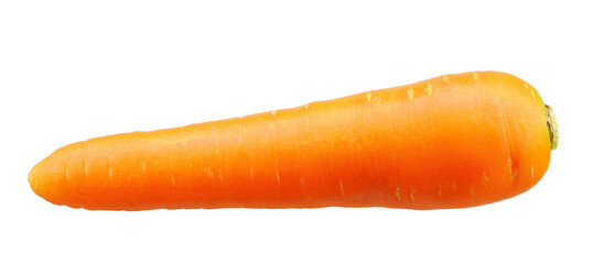 carrot vegetable isolated on white background.