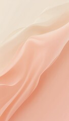 Soft cream and pastel peach gradient background for invitation or card screensaver